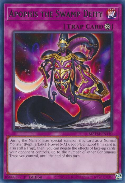 Apophis the Swamp Deity [MZTM-EN110] Rare