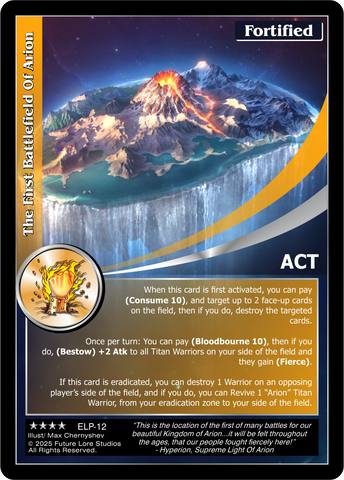 The First Battlefield Of Arion - Elder Legends