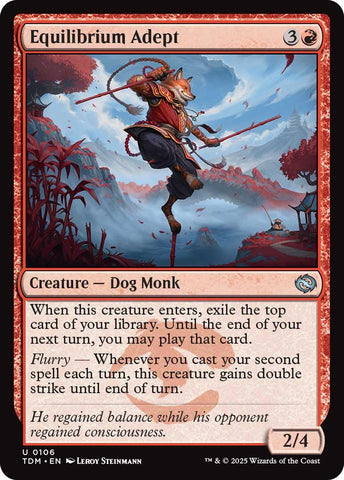 Equilibrium Adept