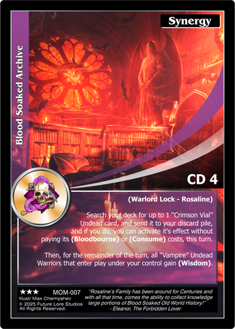 Blood Soaked Archive [Masquerade Of The Macabre]