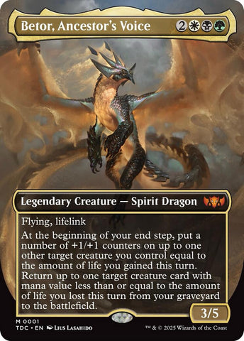 Betor, Ancestor's Voice (Borderless)