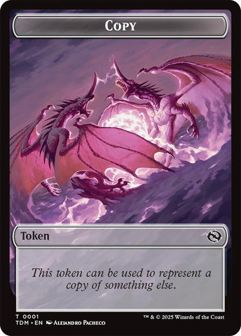 Copy // Monk Double-Sided Token