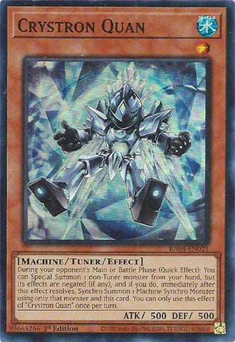 Crystron Quan [RA04-EN021] Super Rare