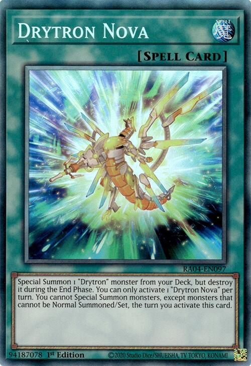 Drytron Nova [RA04-EN097] Prismatic Collector's Rare