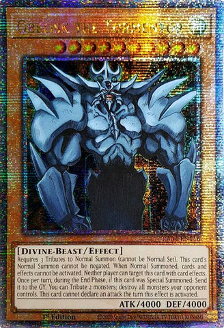 Obelisk the Tormentor [RA04-EN116] Quarter Century Secret Rare