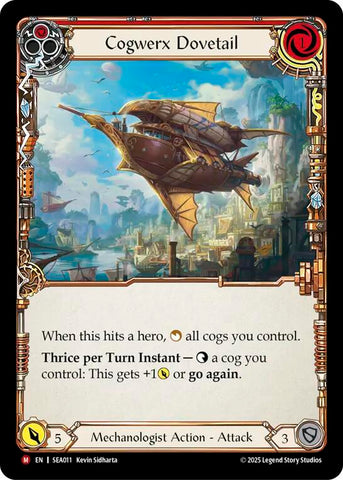 Cogwerx Dovetail [SEA011] (High Seas)  Rainbow Foil