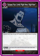 Surpass Your Limits! Right Here, Right Now!