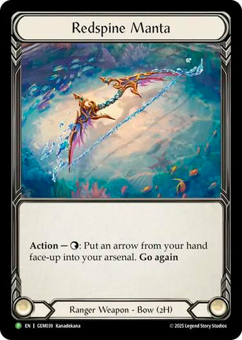 Redspine Manta [GEM039] (GEM Pack 2)  Cold Foil