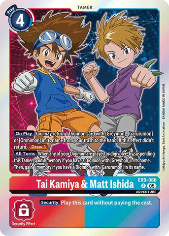 Tai Kamiya & Matt Ishida