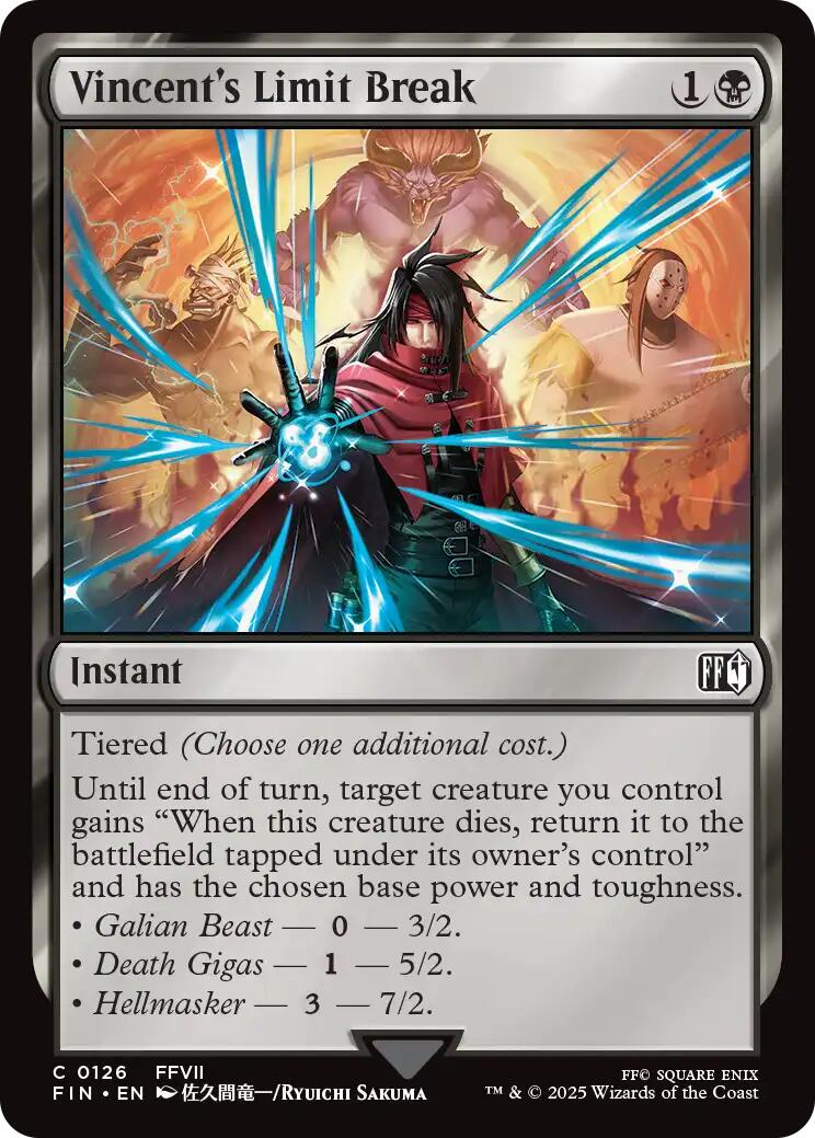 Vincent's Limit Break