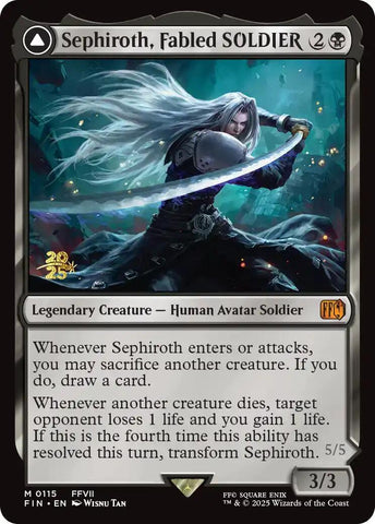 Sephiroth, Fabled SOLDIER [FINAL FANTASY Prerelease Promo]