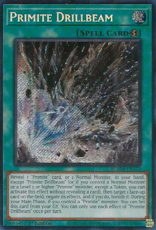 Primite Drillbeam [BLMM-EN173] Secret Rare