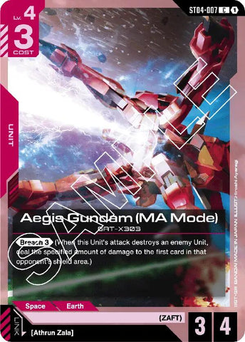 Aegis Gundam (MA Mode)