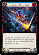 Vengeance Never Rests [ASR025] (Armory Deck: Ira)