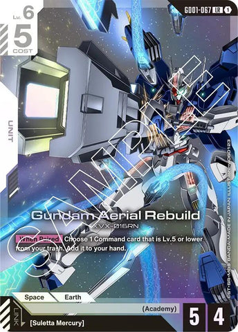 Gundam Aerial Rebuild - Newtype Rising (GD01)