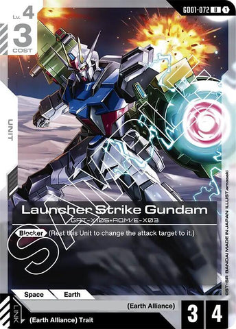 Launcher Strike Gundam - Newtype Rising (GD01)