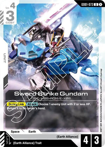 Sword Strike Gundam - Newtype Rising (GD01)