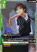 Duo Maxwell - Newtype Rising (GD01)