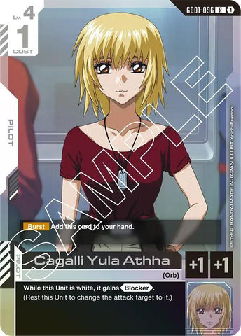 Cagalli Yula Athha - Newtype Rising (GD01)