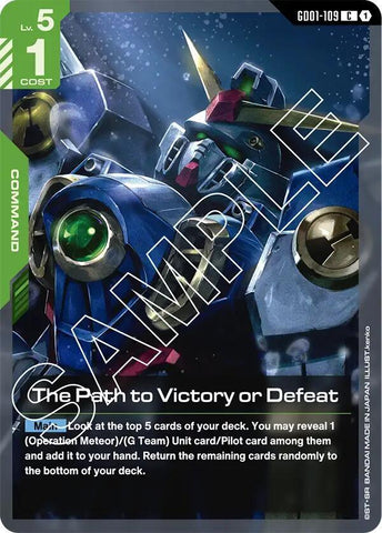 The Path to Victory or Defeat - Newtype Rising (GD01)