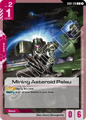 Mining Asteroid Palau - Newtype Rising (GD01)
