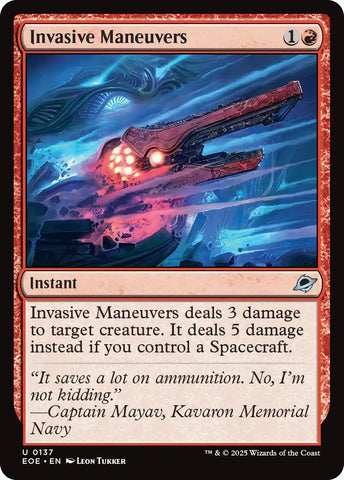 Invasive Maneuvers