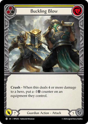 Buckling Blow (Yellow) [MPG053] (Mastery Pack Guardian)