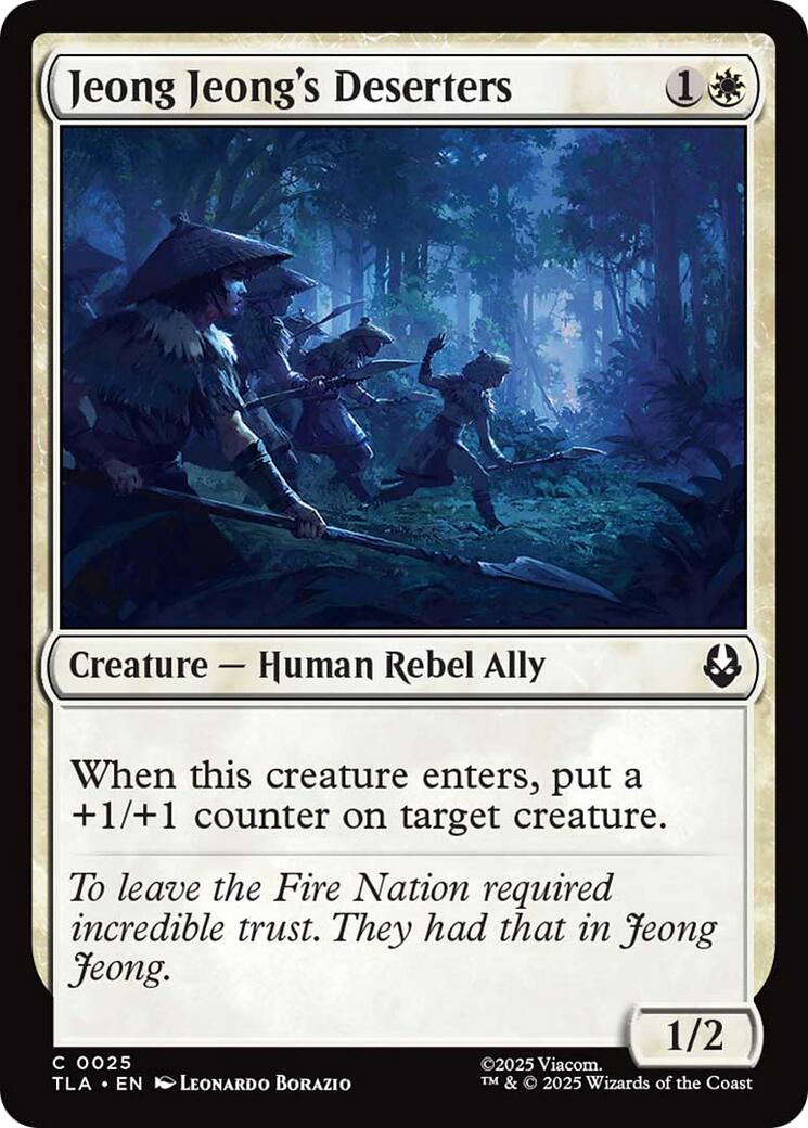 Jeong Jeong's Deserters