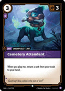 Cemetery Attendant (165/298) - Origins
