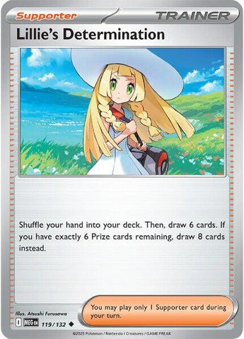 Lillie's Determination (119/132) [Mega Evolutions: Base Set]