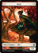Ally (0004) // Clue (0015) Double-Sided Token