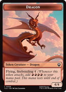 Dragon // Food (0019) Double-Sided Token