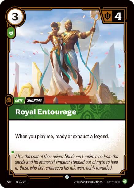 Royal Entourage