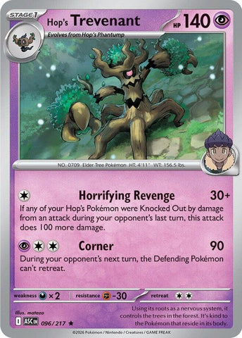 Hop's Trevenant - 096/217