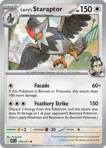 Larry's Staraptor - 170/217