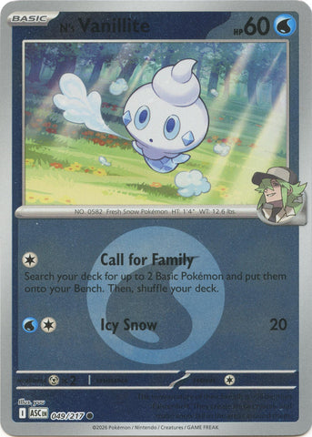 N's Vanillite (Energy Symbol Pattern)