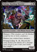 Bebop, Warthog Warrior