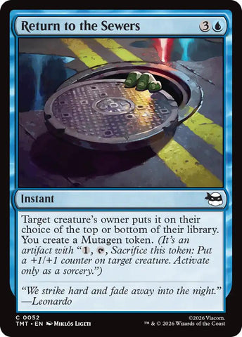 Return to the Sewers