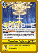 Temple of Beginnings (Judge Pack 9)