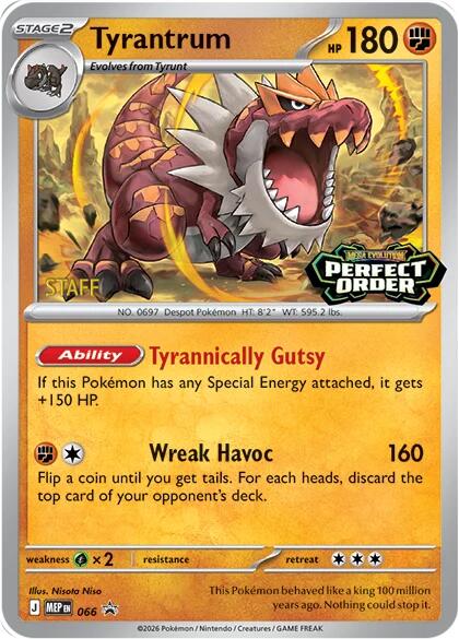 Tyrantrum - 066 [Staff]