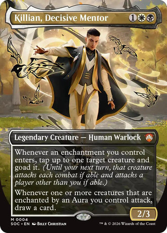 Killian, Decisive Mentor (Borderless)