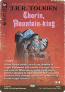 Thorin, Mountain-king (Borderless)