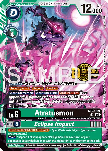Atratusmon // Eclipse Impact (Welcome Tamers Pack Vol.2)