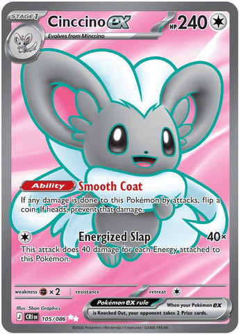 Cinccino ex - 105/086