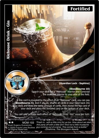 Alehouse Drink - Gin [Masquerade Of The Macabre]