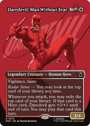 Daredevil, Man Without Fear (Borderless) (0372)