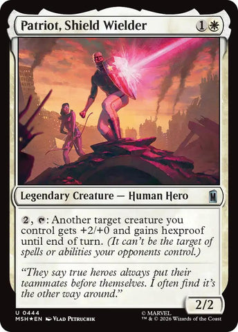 Patriot, Shield Wielder (Surge Foil)