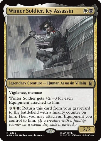 Winter Soldier, Icy Assassin