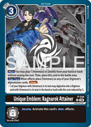 Unique Emblem: Ragnarok Attainer (Official Store Tournament 2026 Vol. 3 Participant)