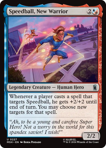 Speedball, New Warrior